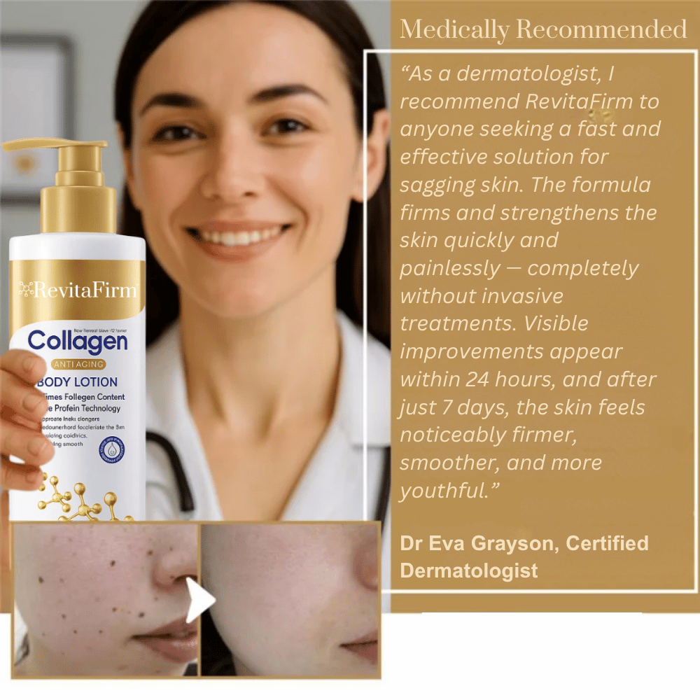 RevitaFirm™ Collagen Body Lotion | Firms, lifts, and restores sagging skin by up to 98% in 24 hours