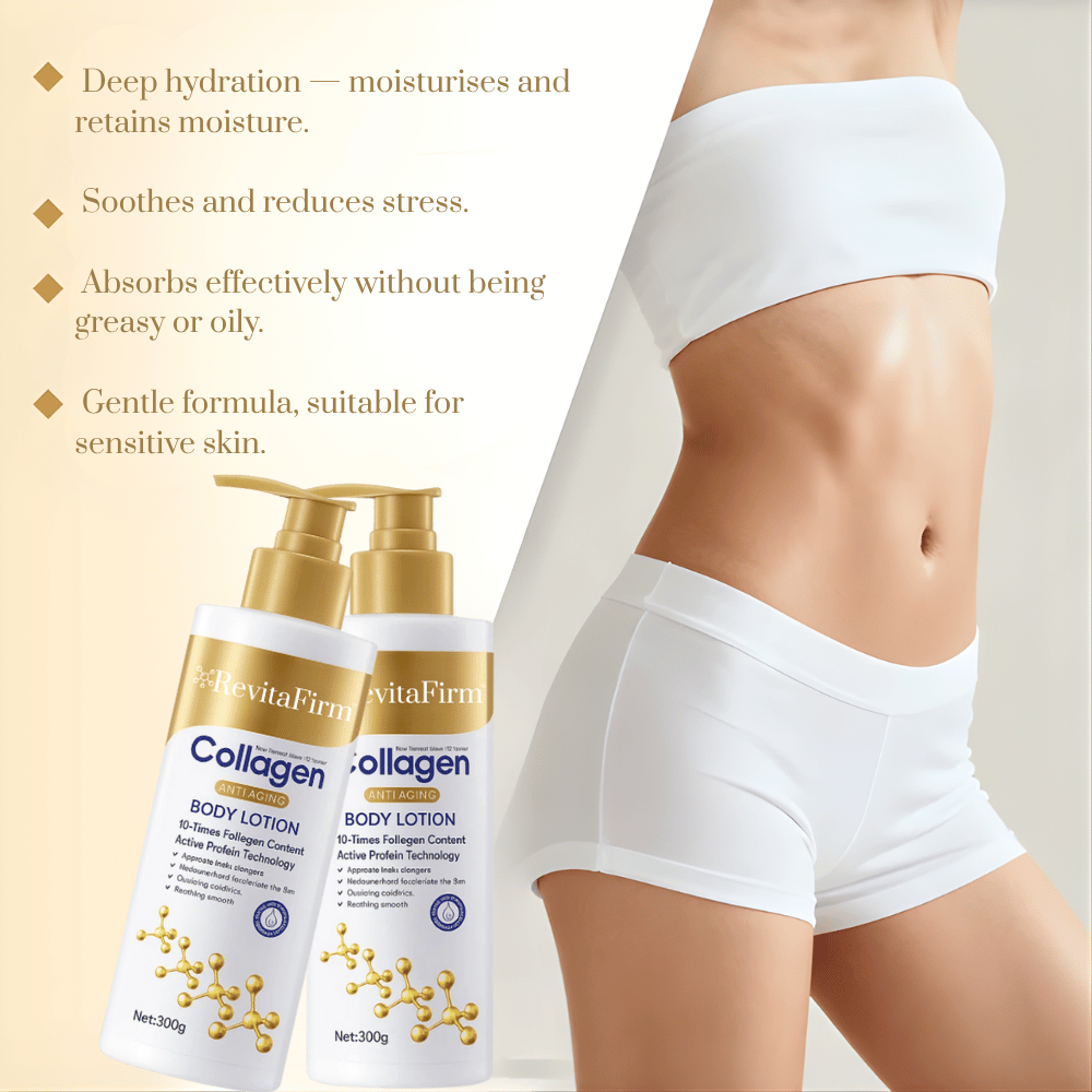 RevitaFirm™ Collagen Body Lotion | Firms, lifts, and restores sagging skin by up to 98% in 24 hours