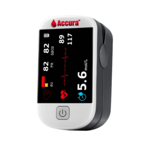 Accura™ | Get Accurate, Pain-Free Blood Sugar Monitoring in Just 5 Seconds!