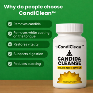 CandiClean™ | Kill Candida. Cleanse the gut. Clear tongue.