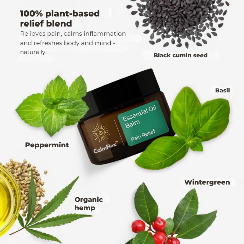 CalmFlex™ Pain Relief Balm | Eliminates chronic joint pain in just 3 minutes!