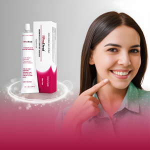 ProDent™ Denture Adhesive & Fixative | Secures 95% of Dentures Firmly and Helps Prevent Irritation for a Worry-Free Smile in Just 7 Days