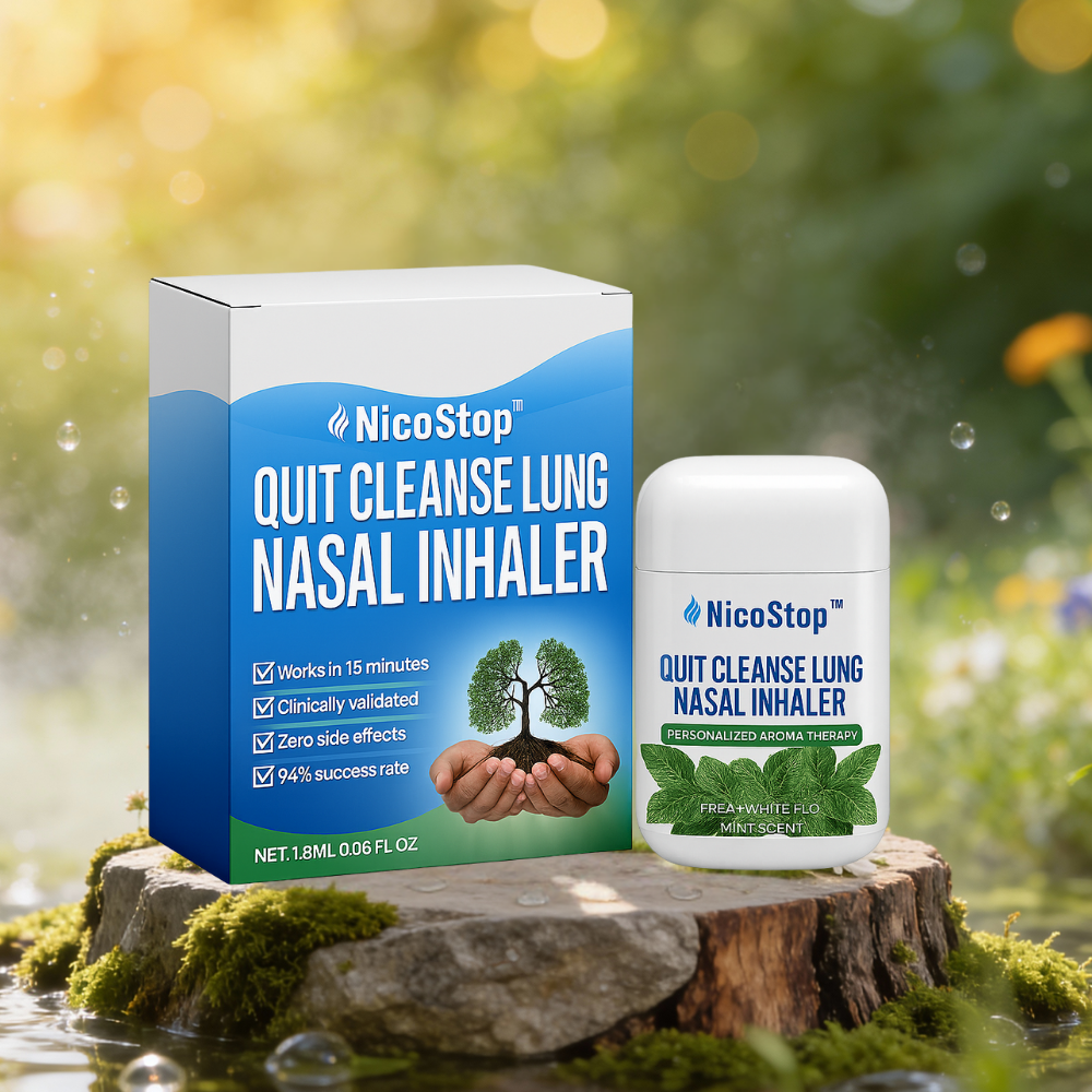 NicoStop™ | Help reduce the urge to smoke in just 2 days — breathe easier, feel calmer, and make quitting a simple, natural step
