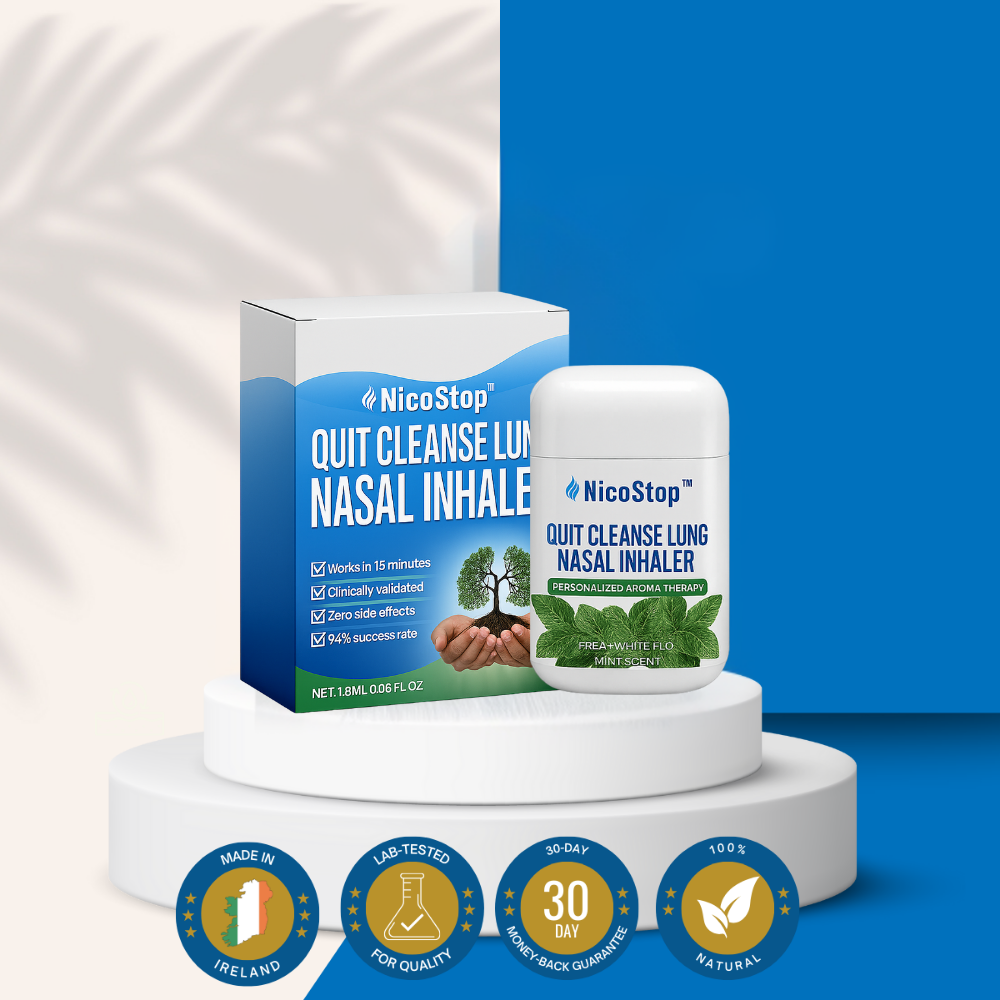 NicoStop™ | Help reduce the urge to smoke in just 2 days — breathe easier, feel calmer, and make quitting a simple, natural step