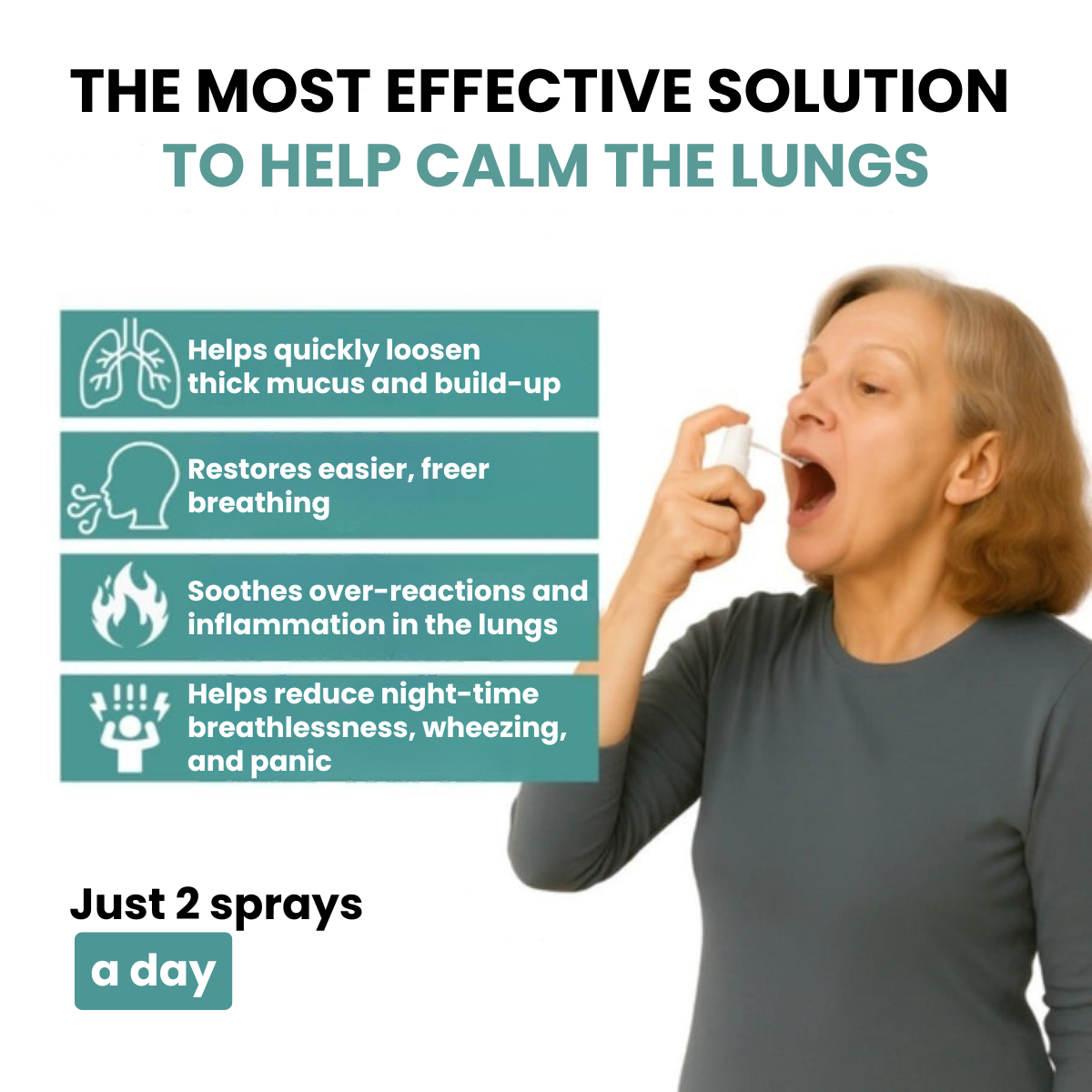 LungPure™ | Helps clear up to 92% of built-up mucus in the lungs in just 48 hours