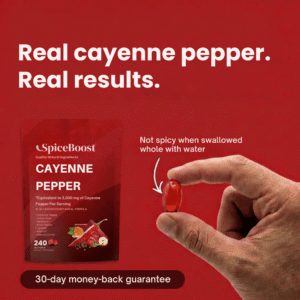 SpiceBoost™ Cayenne Pepper  | Wake up your blood flow and reclaim your strength now!