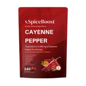 SpiceBoost™ Cayenne Pepper  | Wake up your blood flow and reclaim your strength now!