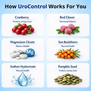 UroControl - Naturally Improves Bladder Leaks, Urgency and Nighttime Bathroom Trips