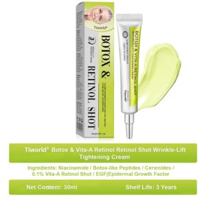 Tiworld® Advanced Peptide Botox-Style + Vita-A Retinol Lifting Renewal Cream