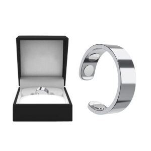 Juxek™ Magnetic Ring - Elegant Stainless Steel Ring - Magnet Rings