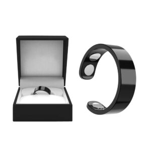 Juxek™ Magnetic Ring - Elegant Stainless Steel Ring - Magnet Rings