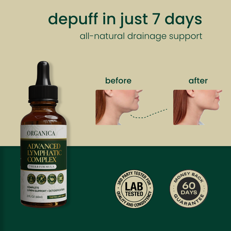 Organica Organic Lymphatic Drainage Drops