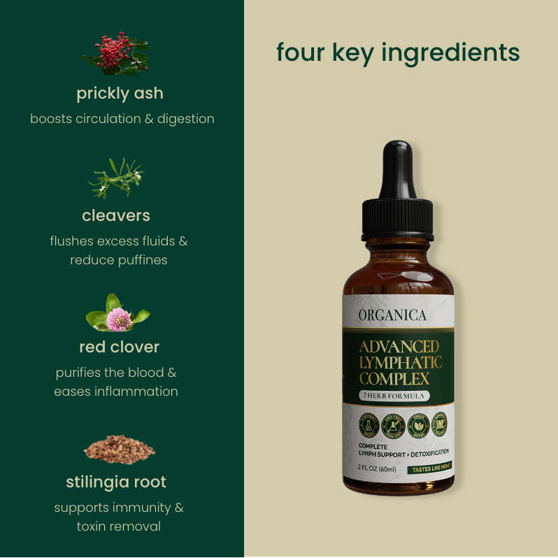 Organica Organic Lymphatic Drainage Drops
