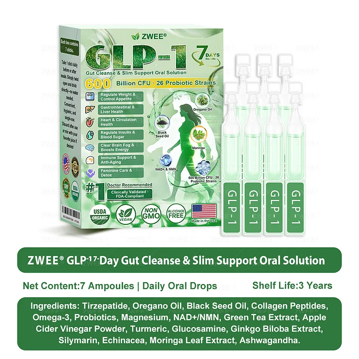 ZWEE® GLP-1 7-Day Gut Cleanse & Slim Support Oral Solution
