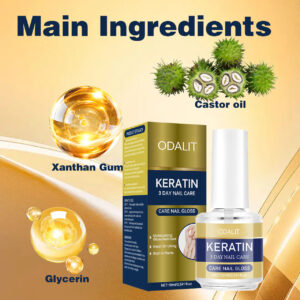 Odalit Visibly Stronger Nails in 3 Days-Advanced Keratin & Aloe Care