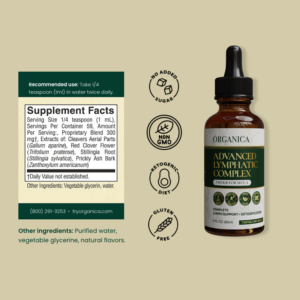 Organica Organic Lymphatic Drainage Drops