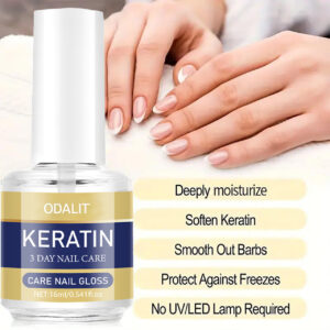 Odalit Visibly Stronger Nails in 3 Days-Advanced Keratin & Aloe Care