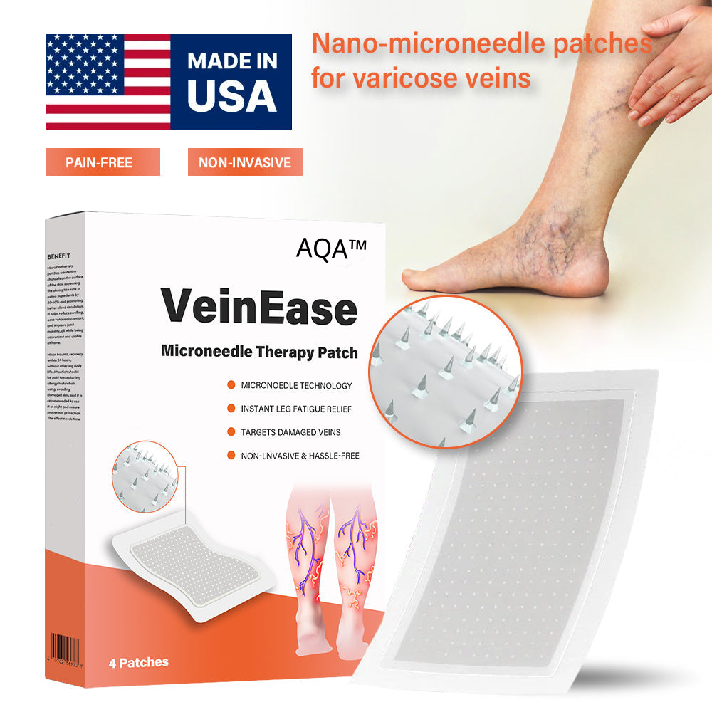 AQA™ VeinEase Microneedle Therapy Patch