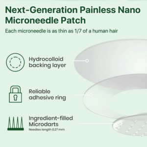 Lyyeto® Moringa Berberine + NAD+ 10-in-1 Nano Microneedle Patch image Lyyeto® Moringa Berberine + NAD+ 10-in-1 Nano Microneedle Patch
