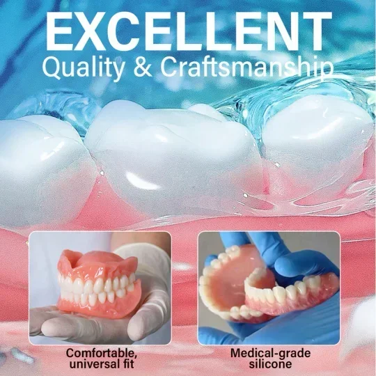 BQYOOMTM Custom-Fit Fully Functional Dentures