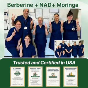 Lyyeto® Moringa Berberine + NAD+ 10-in-1 Nano Microneedle Patch image Lyyeto® Moringa Berberine + NAD+ 10-in-1 Nano Microneedle Patch