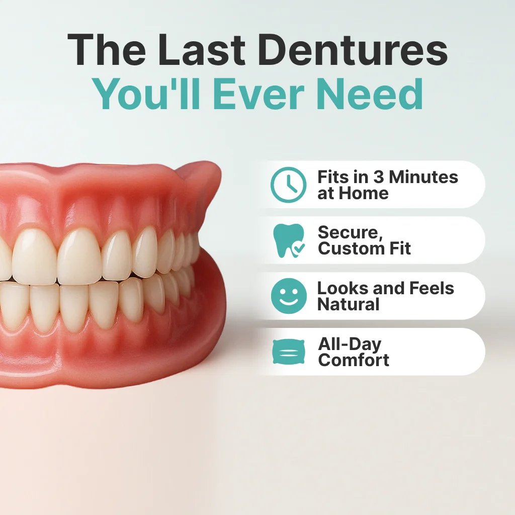ROSOPL™ Custom-Fit Full Functional Dentures