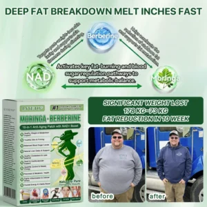 Lyyeto® Moringa Berberine + NAD+ 10-in-1 Nano Microneedle Patch