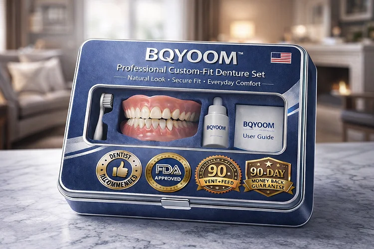 BQYOOMTM Custom-Fit Fully Functional Dentures
