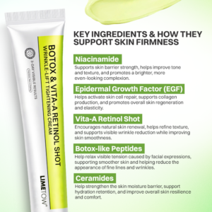 LIMETOW® Botox & Vita-A Retinol Shot Wrinkle-Lift Tightening Cream