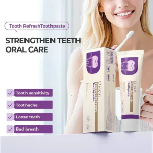 Clinclii Hydroxyapatite Toothpaste: Relieves Sensitivity, Protects Enamel, Repairs Cavities, Whitens & Freshens