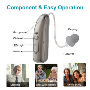 Kaydenth™ Smart, Self-Fitting Bluetooth Hearing Aids