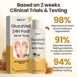 BBOJI® GlucaVeil 24H Foot Barrier Spray