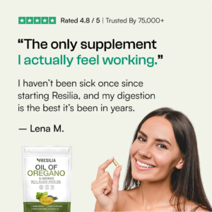 Resilia Oil of Oregano Softgels – Naturally Strengthens Immunity and Gut Health from Within