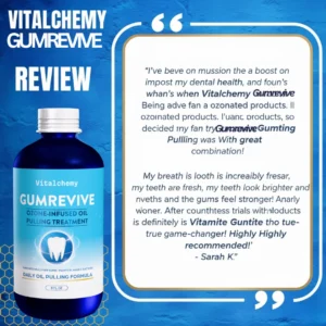 Vitalchemy GumRevive Ozonated Oil Pulling