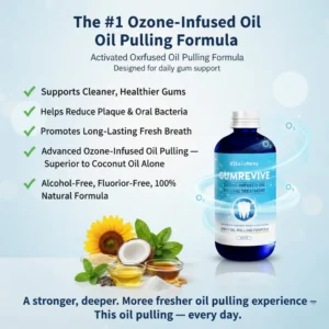 Vitalchemy GumRevive Ozonated Oil Pulling