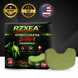 RZXEA™ Gynecomastia 3 in1 Nano Microneedle Patch