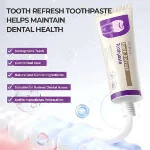 Clinclii Hydroxyapatite Toothpaste: Relieves Sensitivity, Protects Enamel, Repairs Cavities, Whitens & Freshens image Clinclii Hydroxyapatite Toothpaste: Relieves Sensitivity, Protects Enamel, Repairs Cavities, Whitens & Freshens