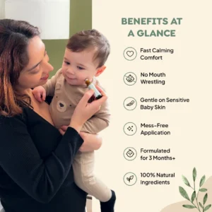 Mama's Teether All-Natural Teething Relief Roller