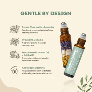 Mama's Teether All-Natural Teething Relief Roller