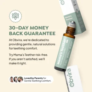 Mama's Teether All-Natural Teething Relief Roller