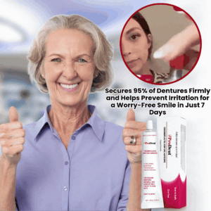 ProDent™ Denture Adhesive & Fixative | Secures 95% of Dentures Firmly and Helps Prevent Irritation for a Worry-Free Smile in Just 7 Days