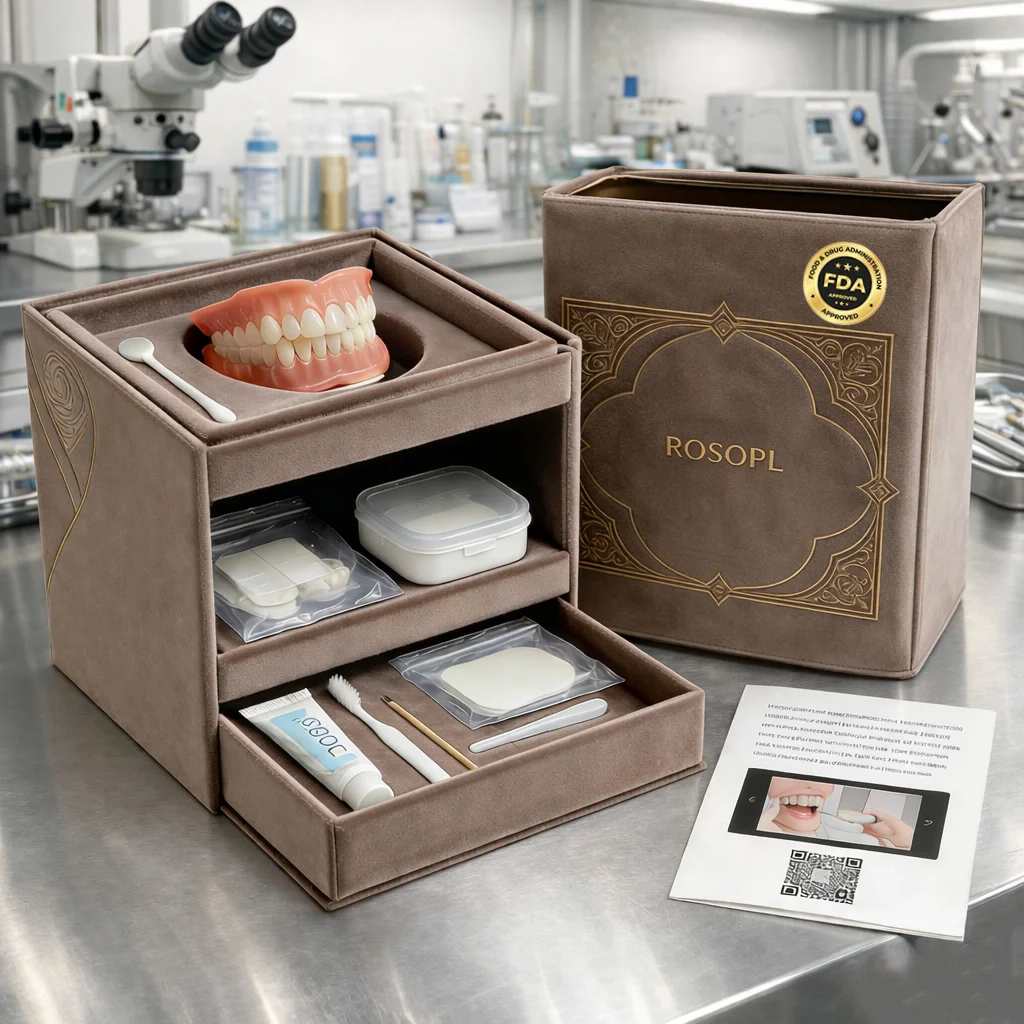 ROSOPL™ Custom-Fit Full Functional Dentures