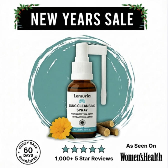 Lemuria Lung Cleansing Spray