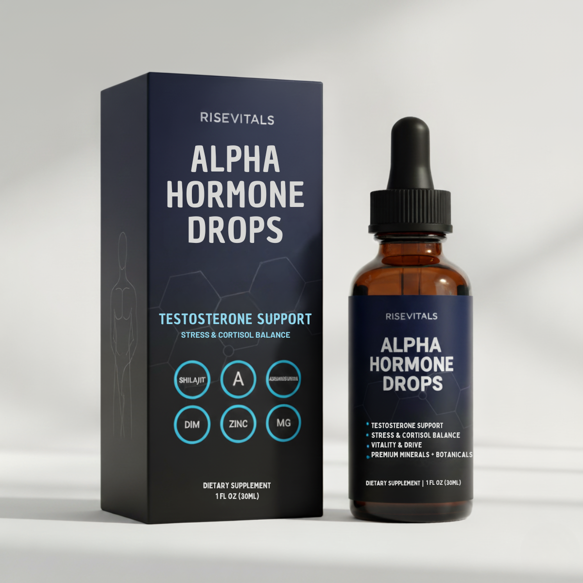 Risevitals Alpha Hormone Drops image Alpha Hormone