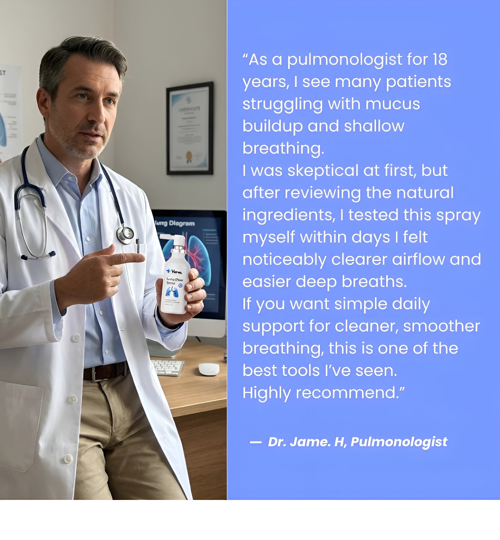Verve™ - Lung Clear Spray