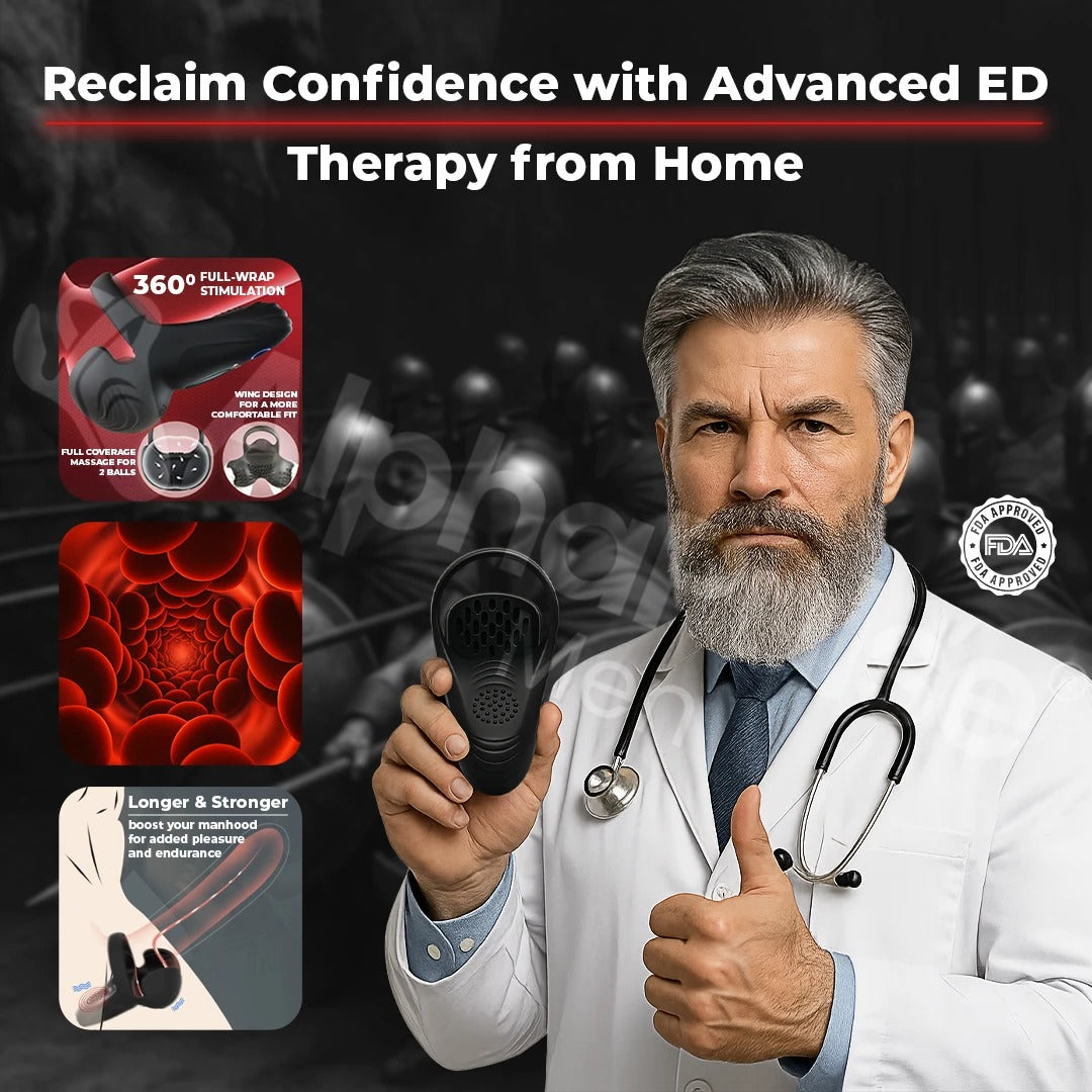 AlphaPulse® 5-in-1 Shockwave Therapy Device