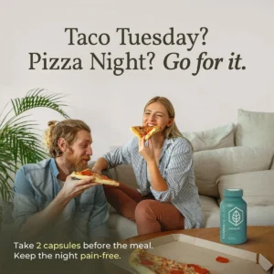 Terrahealth Acid Relief calms the burn, heals your gut, and gets you back to enjoying food—without the pain.