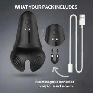 YUNPSO™ Vibrating Electric Male Masturbation Lock Ring (Charging) image YUNPSO™ Vibrating Electric Male Masturbation Lock Ring (Charging)