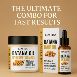 Lewedo Batana Hair Growth Mask + FREE Batana Oil