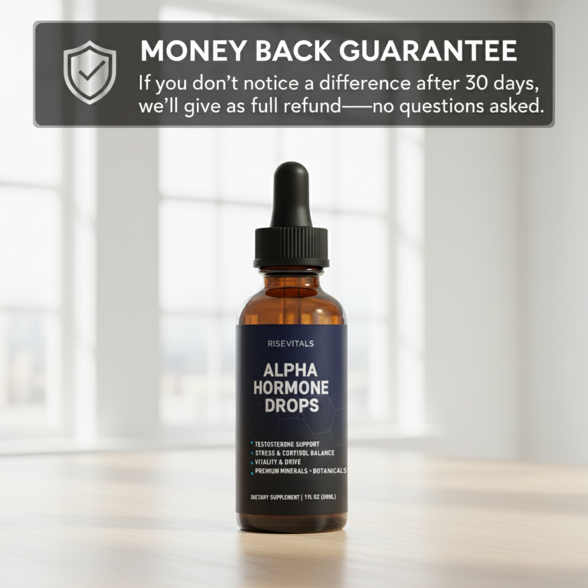 Risevitals Alpha Hormone Drops image Alpha Hormone